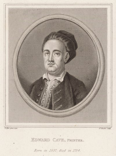 Edward Cave, printer, born 1891, died 1754 by Francis Kyte